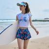 Split Swimsuit, High-end Three-piece Set, Conservative New Summer Hot Spring, Covering Meat and Showing Thinness, Pure Ins Swimsuit