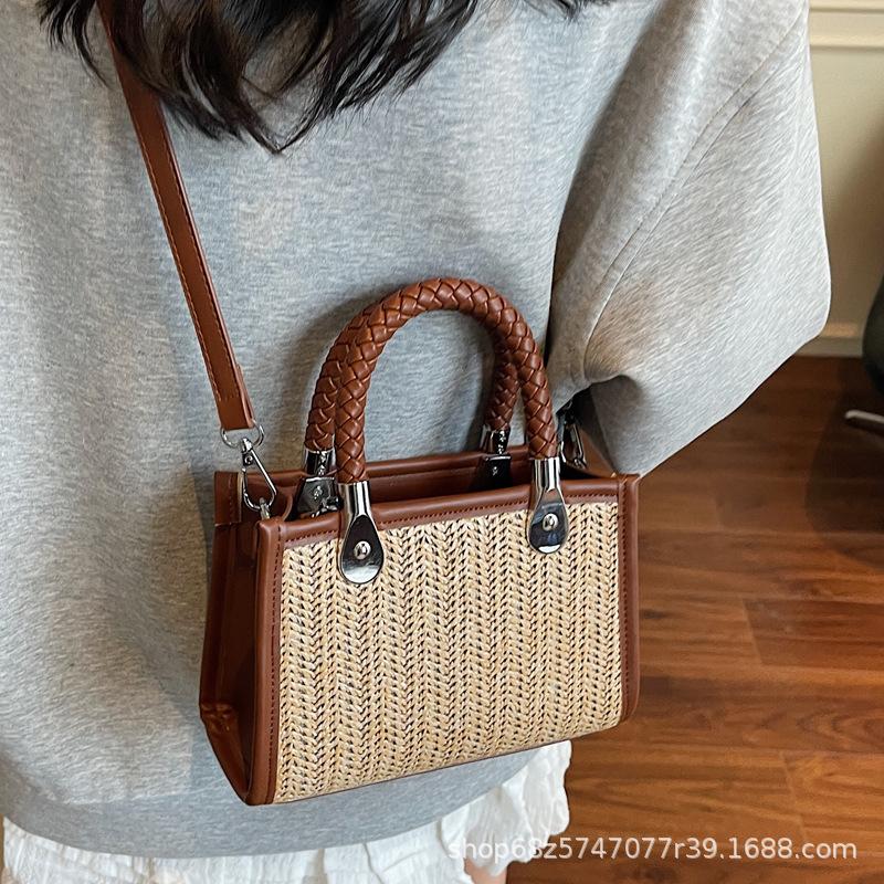Fashion Japan and Korea Casual Bag 2025 New Trendy Texture Foreign Style Handbag Shoulder Bag Summer Messenger Bag Women's Bag