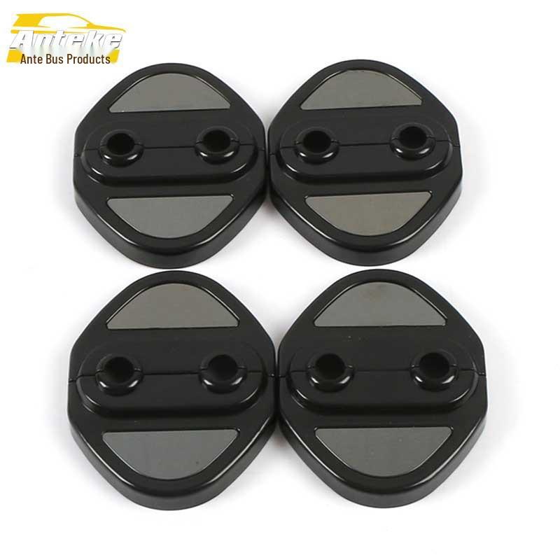 Jingrui Door Lock Cover & Electroplated Buckle Limiter Decorative Stickers - Car Accessories