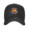 Captain SaveAHoe American Hero Baseball Cap Big Size Hat fashionable Snapback Cap Luxury Hat Sun Hats For Women Mens