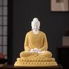 Feng shui Chinese-style Buddha statue, Sakyamuni Buddha statue, Zen Great Sun Buddha home living room entrance hall decoration a