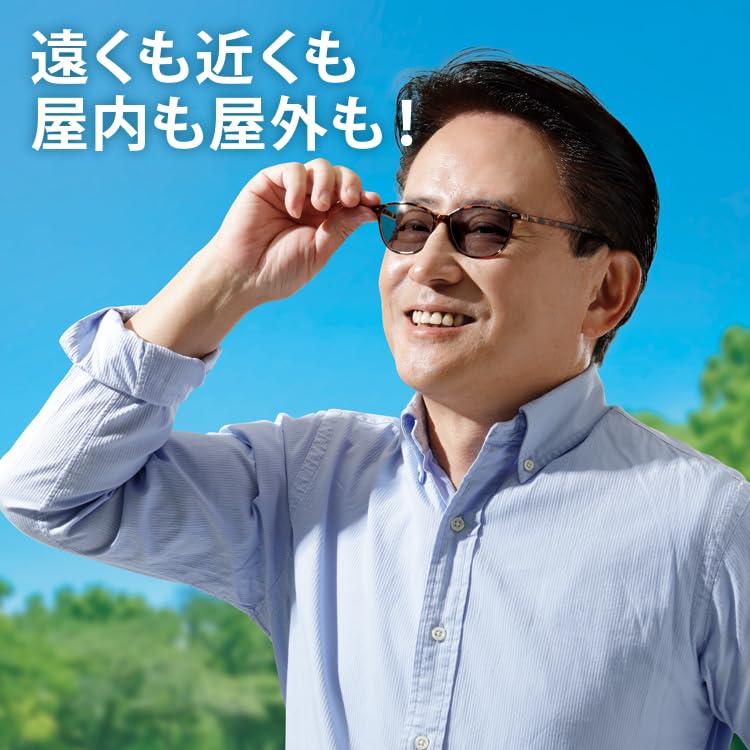 Medical bifocal reading photochromic lenses that change UV device, glasses, eyeglasses, UV-cut sunglasses, don't color, protection.
