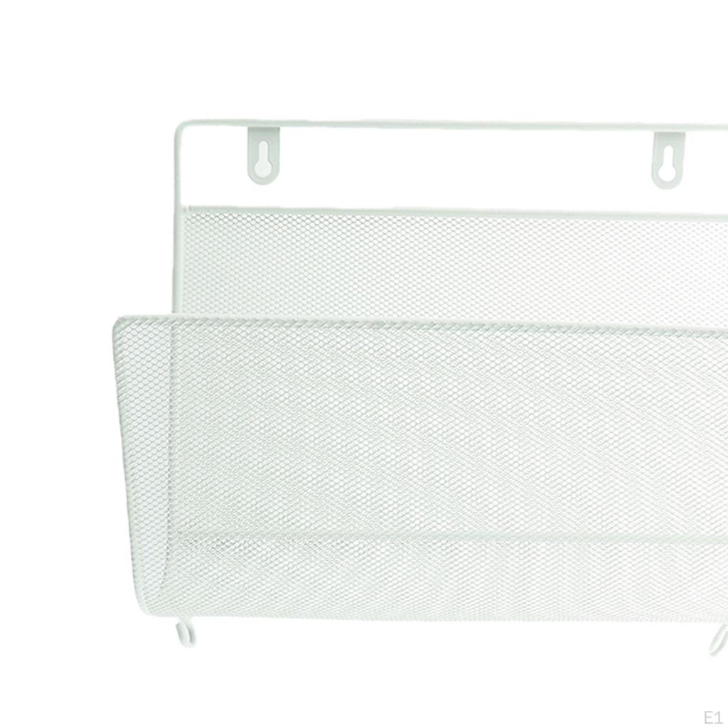 Magazine Rack Wall Mount for Home Office Multipurpose Mail Organizer File Holder Documents