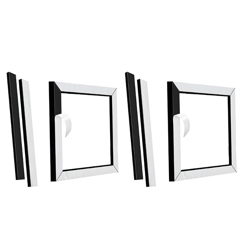 Campers Roof Top AC Seal Gasket Set In EVA Foam With Adhesive Installation Roof Air Conditioner Gasket and Seal Universal