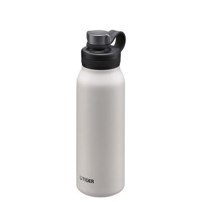 Tiger Thermos Water Bottle 1.2 Liter Vacuum Insulated Carbonated BottleBottle Large Capacity Cooling Only Growler MTA-T120WK Eaglet White