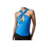 Puma X Coperni Casual Comfortable Bow Solid Color Vest Women Tops Cyan 626690-80