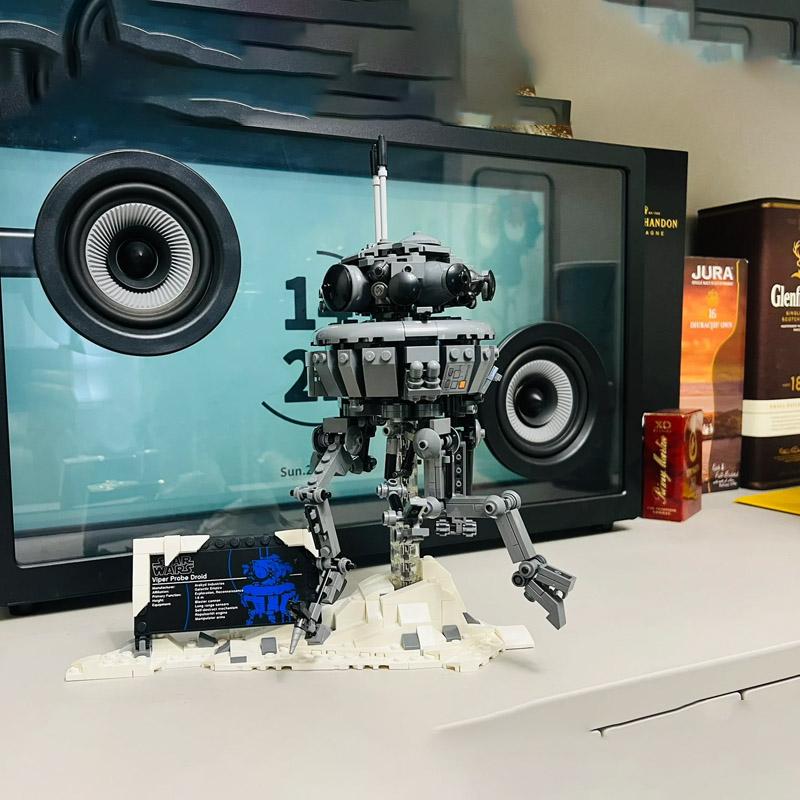 Stock Droided Model Bricks Probeing Imperiale Idea Creativa Robot Rilevatore Blocchi da Costruzione Giocattoli per Bambini Ragazzi Regali
