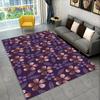 3D Nordic Luxury Flower Rose Area Rug Large,Carpet Rug for Home Living Room Bedroom Sofa Doormat Decor,Kids Non-slip Floor Mats