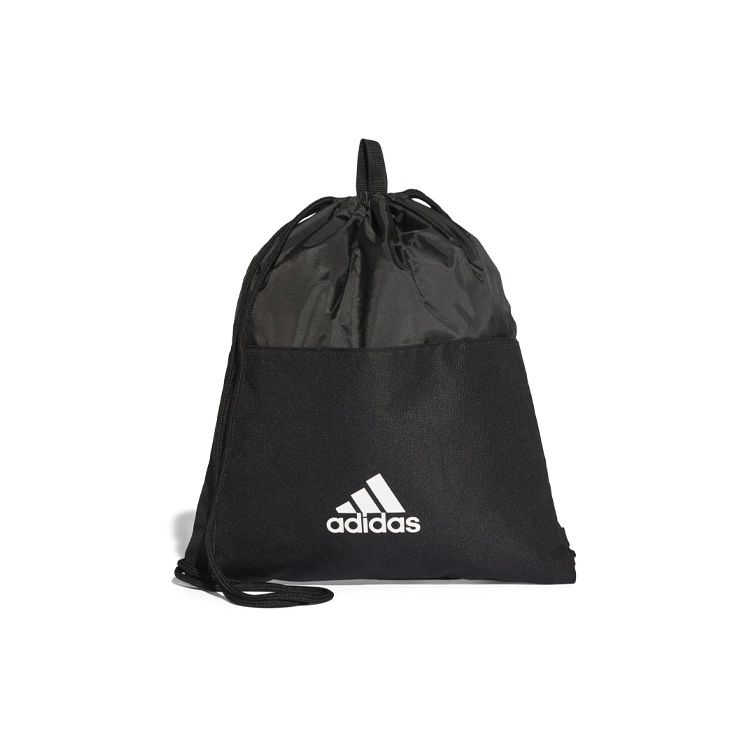 Adidas Training Drawstring Polyester Backpack Unisex Backpacks Black CF3286 Black