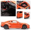 1/32 Scale Nissan GTR Diecast Car Model Toy, Pull Back Toy Vehicle with Sound and Light for Kids Toddler Boys Girls Gift Collection