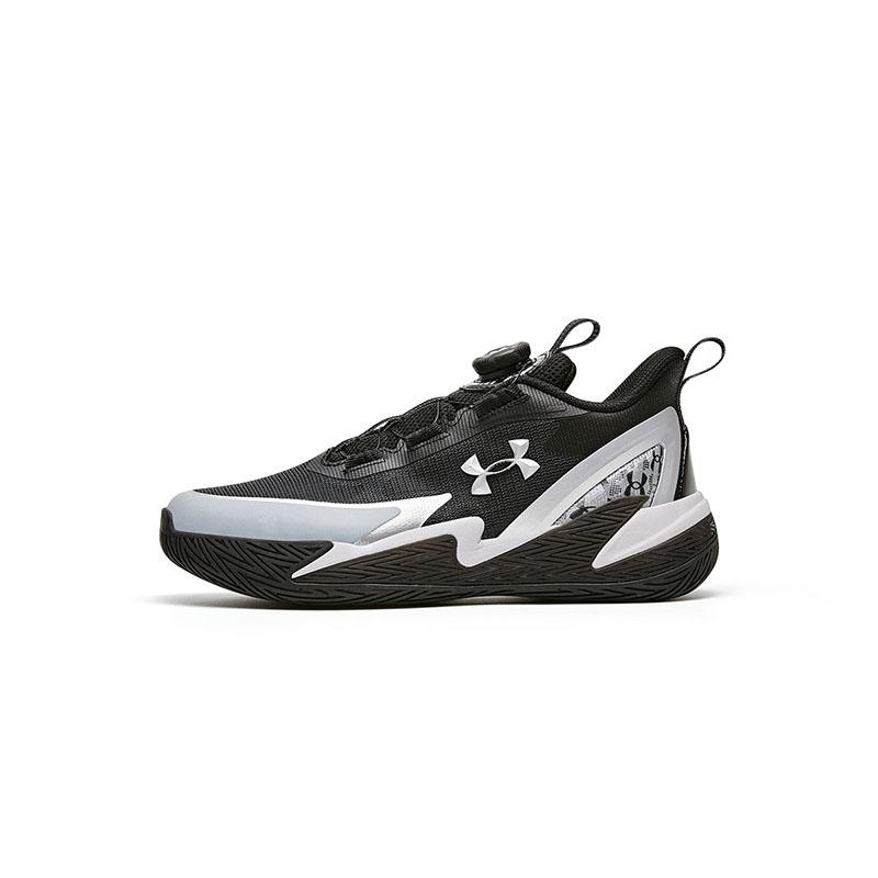 Under Armour Basketball Series Lightweight Comfortable Anti-Slip Mid-Top Basketball Shoes Kids Sneakers 2531510 33