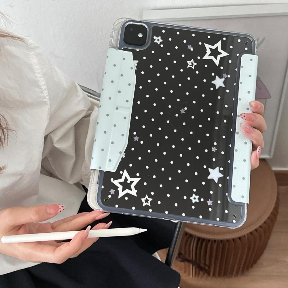 For iPad Case A16 11th 2025 9th 8th 7th Generation Pro 11 13 2024 12.9 Cover Pencil Holder Funda iPad Air 5 4 13 11 Inch Mini 6