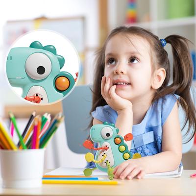 Bebek Dinozor Ponpon Kız Bebek Parmak El Kavrama Bulmacası Erken Eğitim Oyuncak