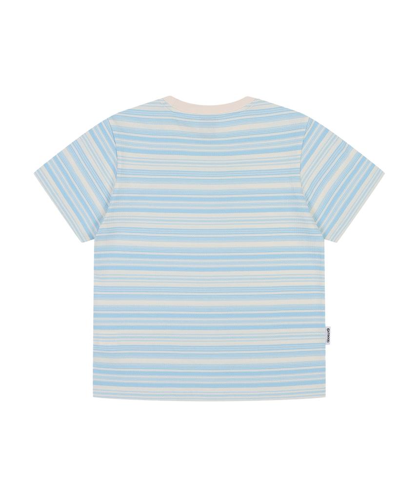 OUTDOOR PRODUCTS W Stripe Short Sleeve (Blue)