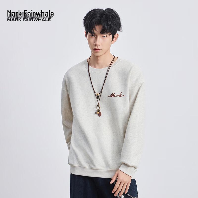 

Mark Hua Fei Men s Casual Retro Round Neck Sweatshirt L