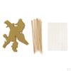 12 Pack Glitter Cupcake Toppers Food Picks Kids Birthday Party Decor