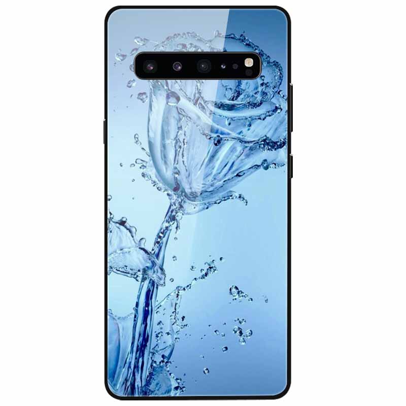 Tempered Glass Case For Samsung S10 / S 10 Plus / S10e Cover Luxury Hard Back Covers for Samsung Galaxy S10Plus S 10e Coque Cool