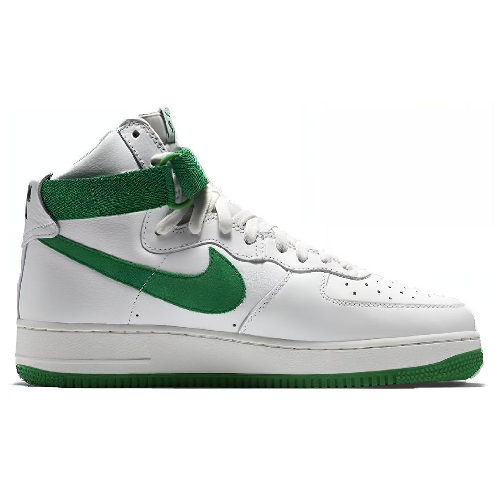 New Nike Air Force 1 High Retro Qs 'Lucky Green' 743546-104