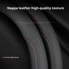 For Volvo XC60 XC40 XC90 S60 S90 V60 V90 EX30 EX90 EC40 Breathable Leather Steering Wheel Cover Ultra-thin Anti-slip Accessories