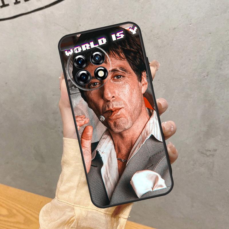 Scarfaces The World Is Yours Case For OnePlus 15 15R 13R 13 13T 12 12R 11 10 9 Pro 10T Nord 5 CE 4 2 3 Lite N20 N30 Cover