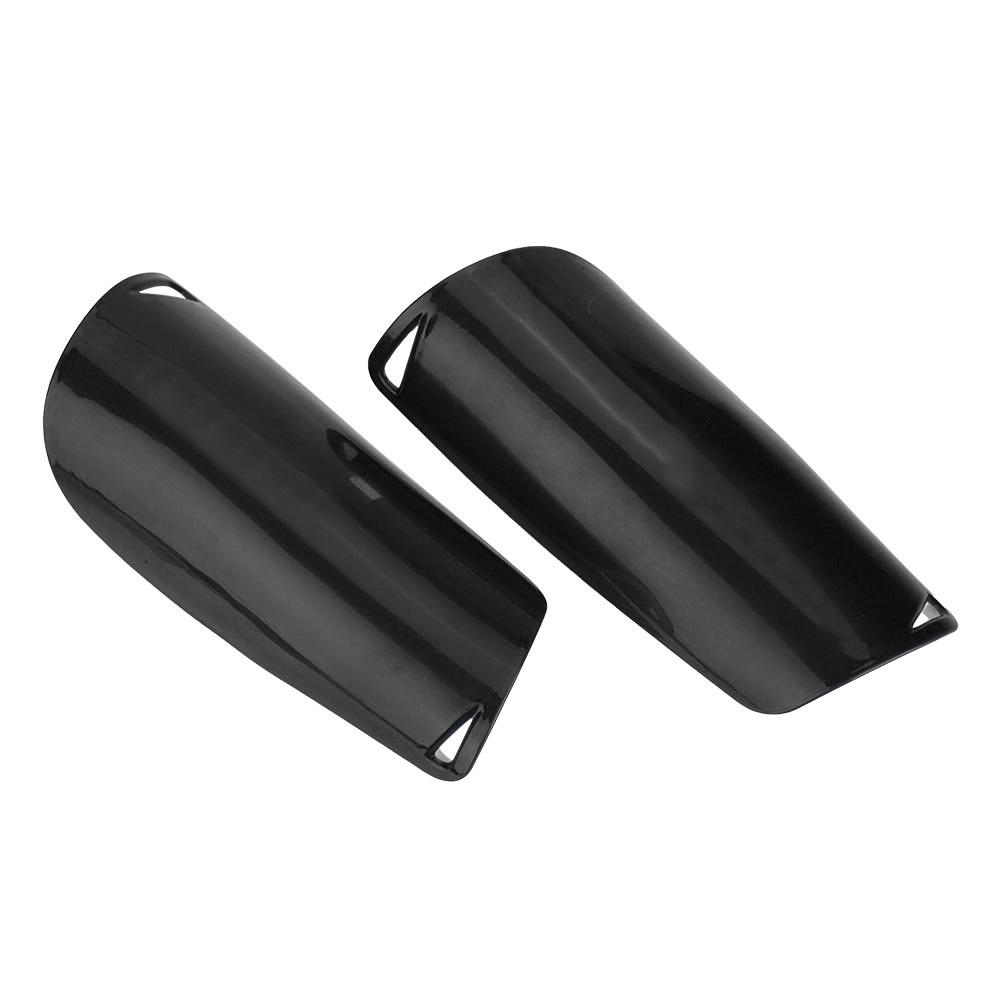 1 Pair Adult Child Football Sports Shinguards Soccer Ball Shin Guards Legs Protector Black M