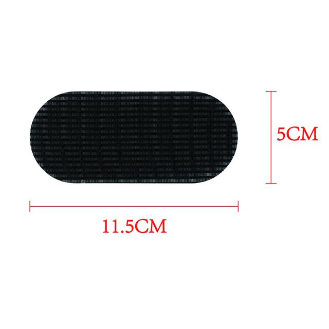 10 Pezzi Fermagli per Capelli Patch Adesiva per Capelli Nastro Magico in Velcro per Capelli Riutilizzabile Supporto per Frangia Strumenti per lo Styling dei Capelli per Salone Barbiere Accessorio Fissaggio Capelli Spezzati