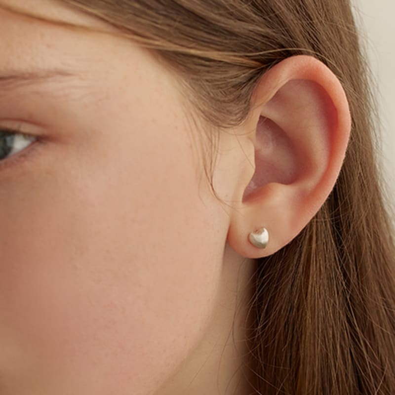 Life MINI Heart Earring
