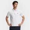 Fila Tennis Klassisch Mode Einfach Retro Sport Lässig Vielseitig Bequem Gestricktes Kurzarm-Polohemd Herren Oberteile Jade-Weiß A11M613101FWT