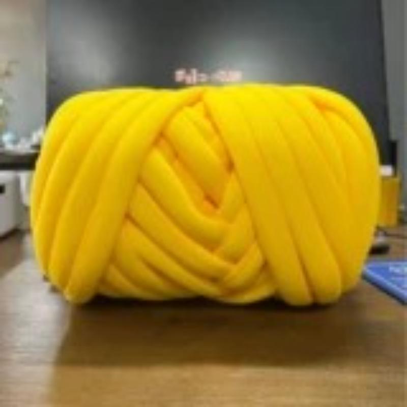 500G The New Thick Wool Yarn Core Filling Cotton Cored Hand-knitted Machine Washable Can Not Wash Hair