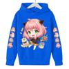 Anya Forger Cute Girls Hoodies Cartoon SPY X FAMILY Printed Kids Sweatshirt Hoodies Children's Clothing Girls Spring Autumn Coat