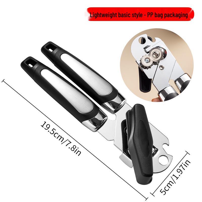 Multifunctional Stainless Steel Can & Bottle Opener 3-in-1 Tool
