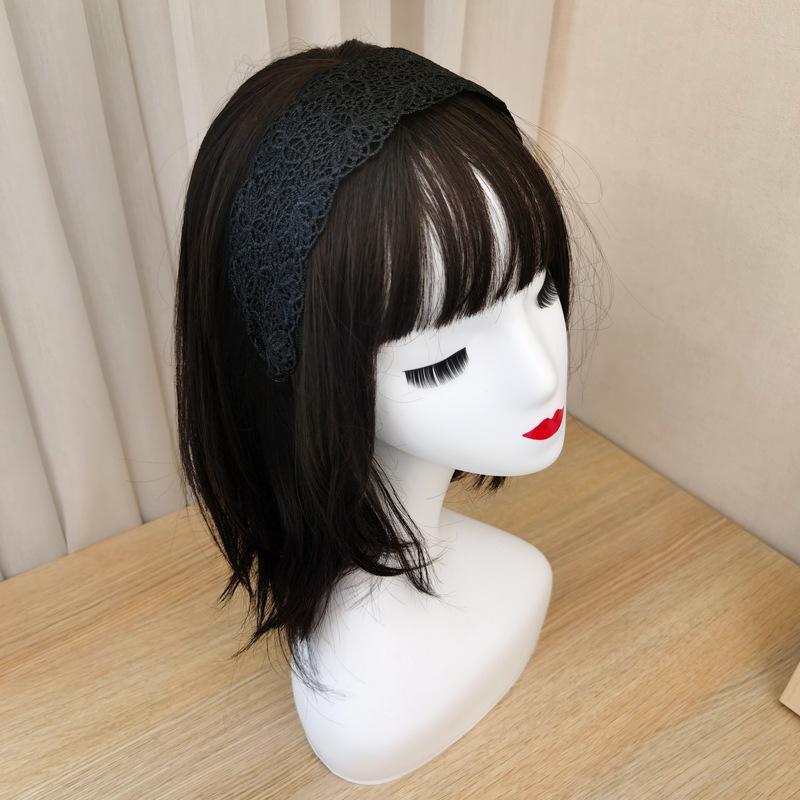 

Модные аксессуары для волос Кружевная ткань Ажурный узор Листья Обруч для волос