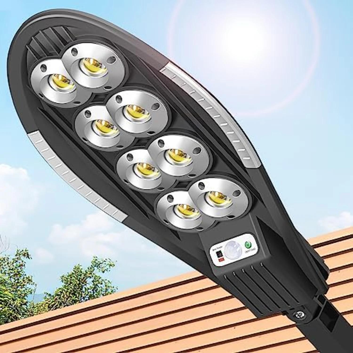 

200W Solar Lights Outdoor - Waterproof Motion Sensor Solar Lights with Remote Control - Ideal for Yard and Front Door