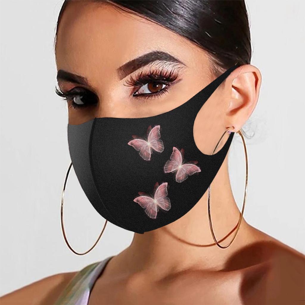 Adult Mask Printed Mask for  Washable Face Mask