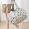 1Pc Foldable Shopping Bag Eco-friendly Waterproof Portable Storage Bag Large Capacity Handbag Oversized Storage Bag For Travel