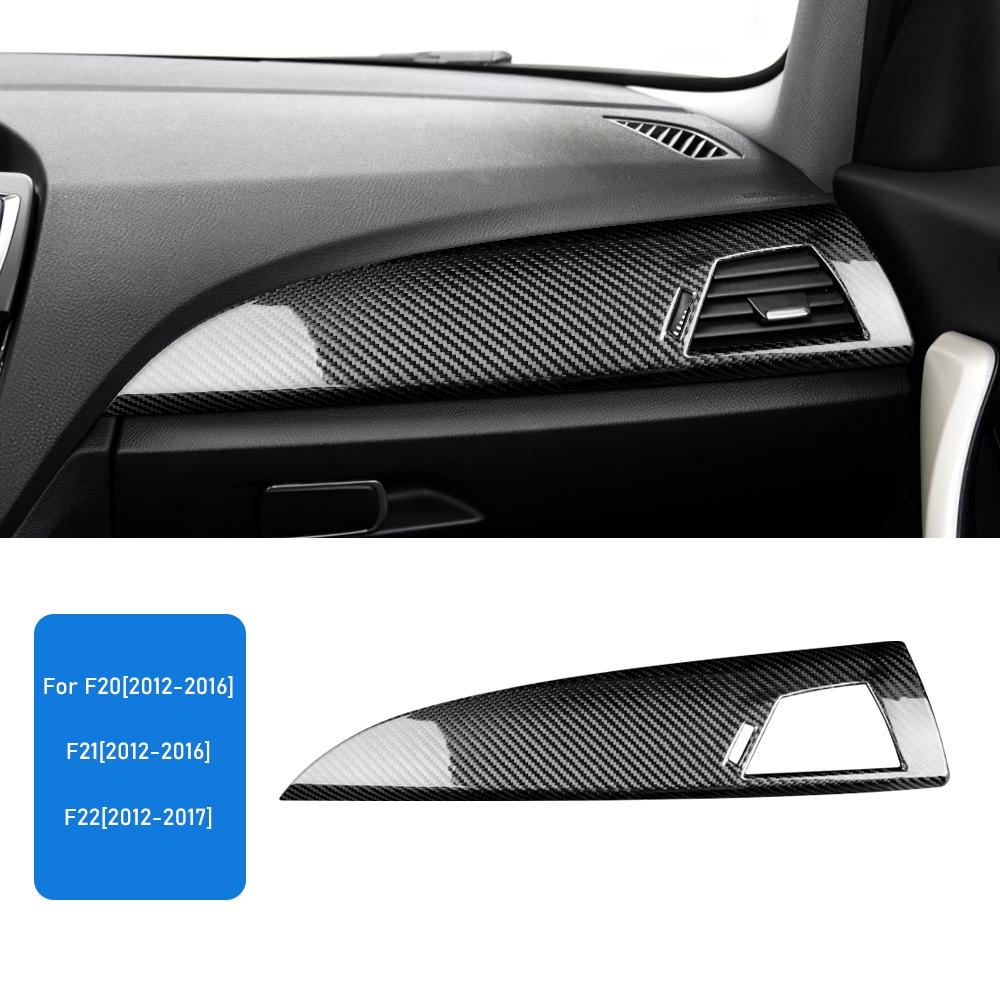 Dry Carbon Fiber Dashboard Air Vent Trim for BMW F20 F21 F22 1 Series 2 Series 2012-2017