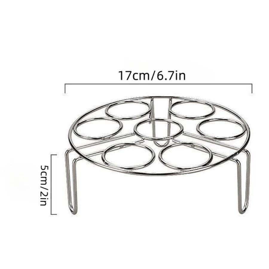 

Пароварка из нержавеющей стали, бытовая пароварка, коврик для варки овощей на пару, подставка для варки яиц на пару, многофункциональный треножник