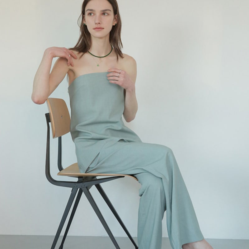 modernlike silver 925 onyx green necklace 4mm