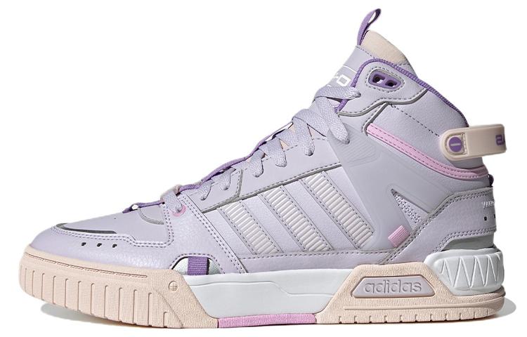 Adidas Neo D PAD Mid Tennis Shoes  Silver Dawn  Women s HQ4232 36