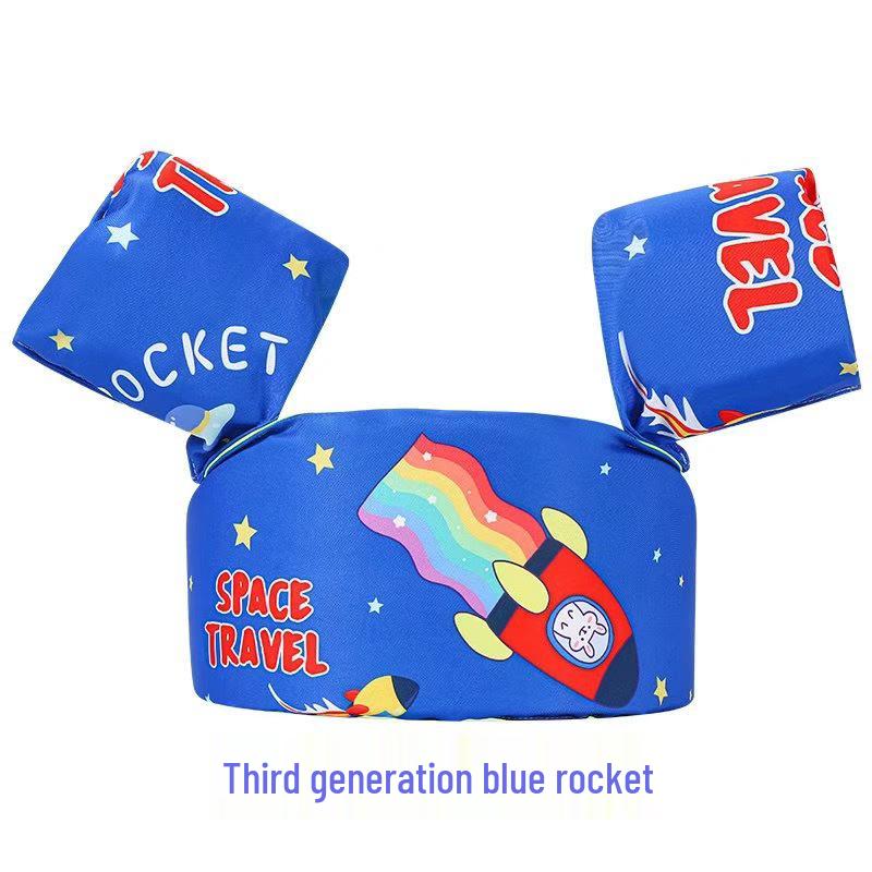 Cartoon Kids' Swimsuit & Water Play Gear: Armbands, Floats, Swim Rings, Life Jackets, Water Sleeves, Buoyancy Vests.