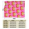Scandinavian Style Leopard Lover Blankets Warm Soft Plush Throw Blanket For Couch Bed Travel Office Flannel Bedspread Bed Cover