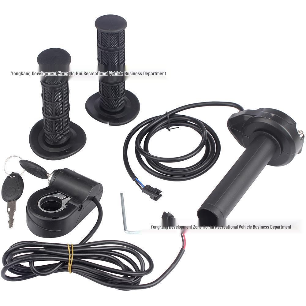 Ridstar Q20 Surron Electronic Throttle Grip Cover with Start Switch Key None