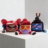 New Popular Item Hazbin Hotel Plush Toy Set - Velvette Vox Valentino The 3VVs Stuffed Dolls Cute Anime Figure Pillow Soft Plushie Gift for Fans & Kids