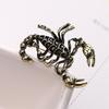 Retro Enamel Scorpion Brooches Pins For Women  Metal Insect Animal Coat Lapel Badge Corsage Dress Decoration Jewelry Gift