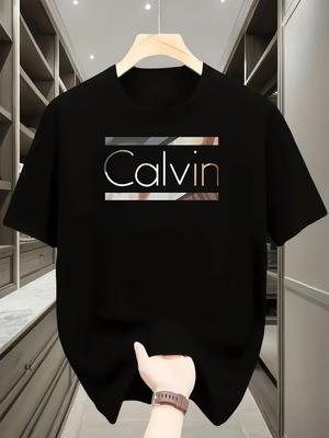 Simple Versatile Letter Print 100 Cotton Men Woment Tshirt Summer Autumn Daily Outdoor Sports Party Casual Street Short Sleeve
