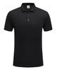 Spring/Summer Unisex Simple Short Sleeve Polo - Men's Solid Color Turn-Down Collar Sports Shirt