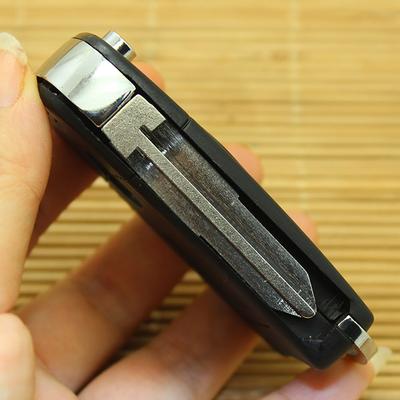 New Car 2 Button Remote Key Shell Case ABS Repair for SsangYong Actyon Kyron Rexton