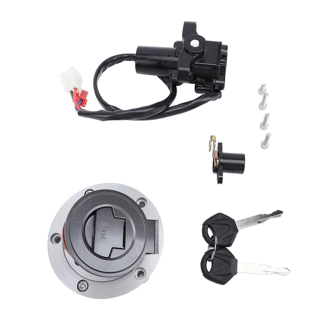 Set chei de blocare a șaibe, comutator de aprindere, capac de benzină, instalare ușoară și robustă pentru MT03 YZF XJ6