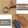 Car Key Case, Scratch-resistant Transparent Leather Key Cover, Smart Key