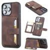 For iPhone 16 Pro Max Case Wallet Card Slot TPU+PU Leather Back Phone Cover